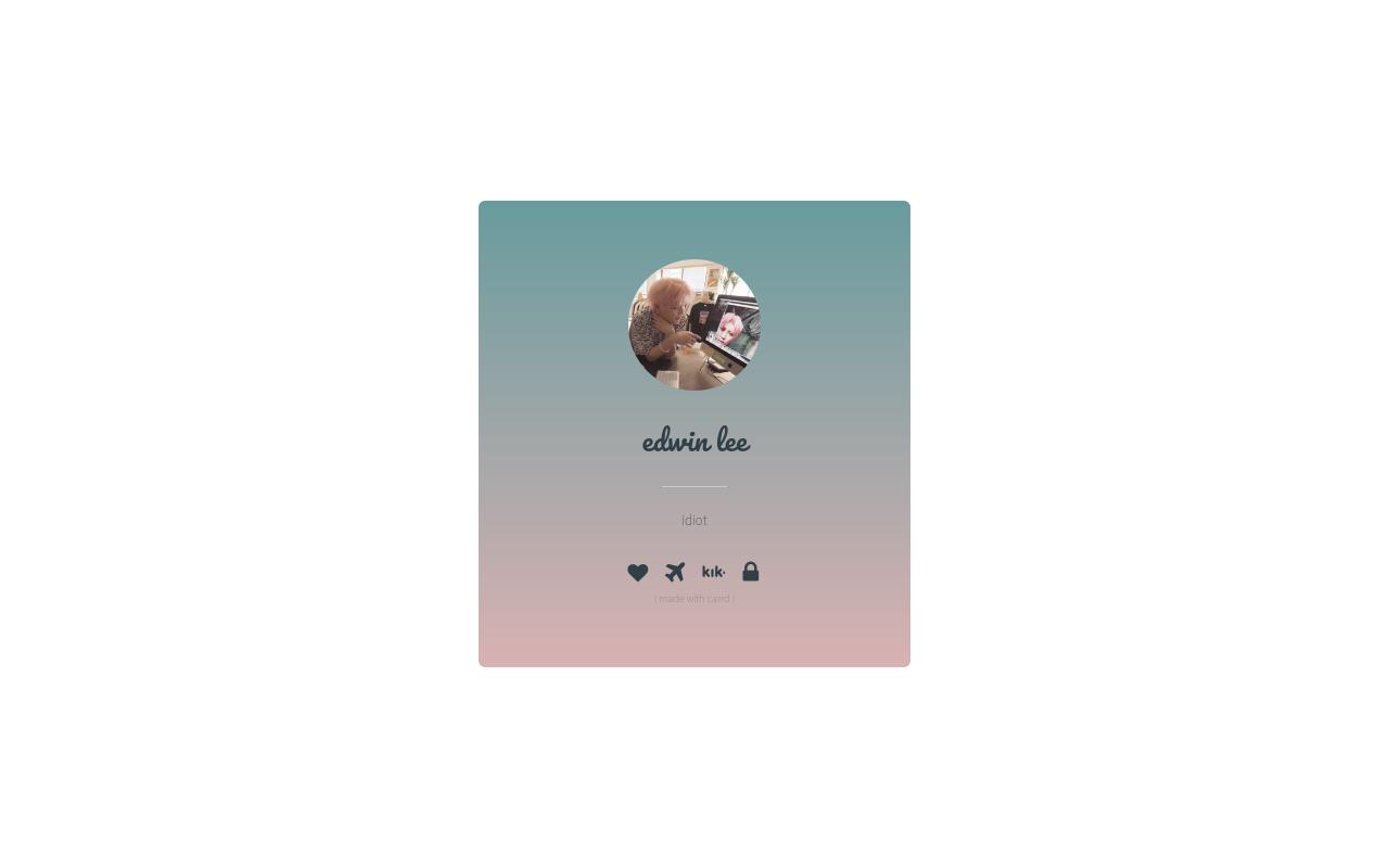 Carrd profile picture for @saturated